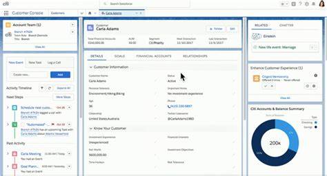 Salesforce Financial Services Cloud Features